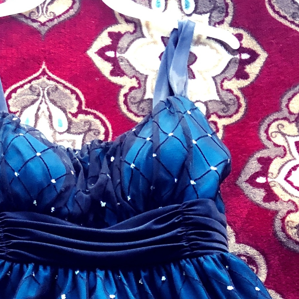 Dark Teal Homecoming Dress
